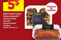 Maxi GÂTEAUX QUATRE-QUARTS DÉLICES DU MARCHÉ | LOAF CAKES offer