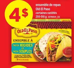 Maxi ENSEMBLE DE REPAS OLD EL PASO offer