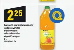 Maxi BOISSONS AUX FRUITS SANS NOM | FRUIT BEVERAGES offer