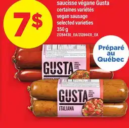 Maxi SAUCISSE VÉGANE GUSTA | VEGAN SAUSAGE offer