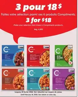 IGA COMPLIMENTS GINGER BEEF offer