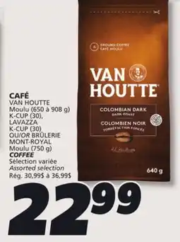 IGA VAN HOUTTE COFFEE offer