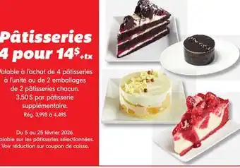 IGA Pâtisseries offer
