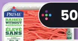 IGA MAPLE LEAF PRIME EXTRA LEAN GROUND TURKEY OR CHICKEN offer