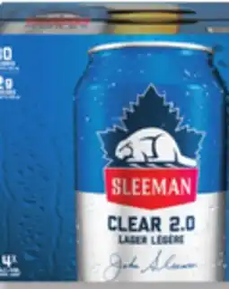 IGA SLEEMAN CLEAR 2.0 BEER offer