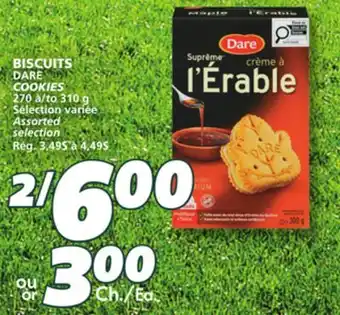 IGA DARE COOKIES offer