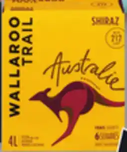 IGA WALLAROO TRAIL WHITE OR RED WINE offer