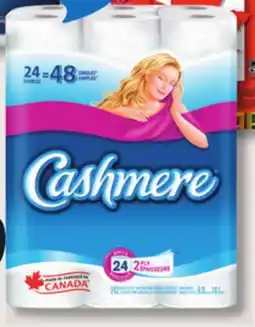 IGA CASHMERE BATRHOOM TISSUE offer