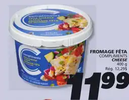 IGA COMPLIMENTS CHEESE offer