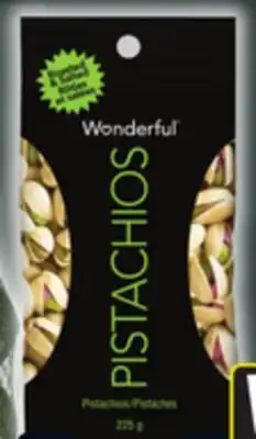 IGA WONDERFUL PISTACHIOS IN SHELLS offer