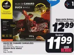 IGA LAC BROME FROZEN DUCK WINGS offer