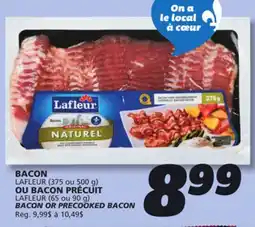 IGA LAFLEUR BACON OR PRECOOKED BACON offer