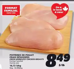 IGA FRESH BONELESS CHICKEN BREASTS offer
