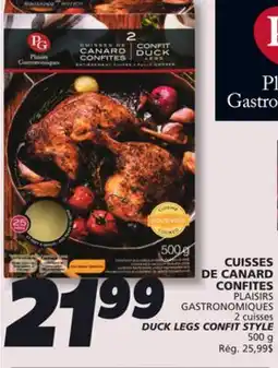 IGA DUCK LEGS CONFIT STYLE offer