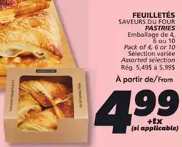 IGA SAVEURS DU FOUR PASTRIES offer