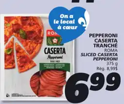 IGA ROMA SLICED CASERTA PEPPERONI offer
