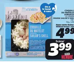 IGA LA FISHERIE FROZEN SAILOR'S SHELL offer