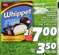 IGA WHIPPET, PATTES D'OURS, COOKIES offer