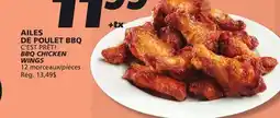 IGA BBQ CHICKEN WINGS offer