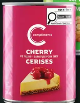 IGA COMPLIMENTS PIE FILLING offer