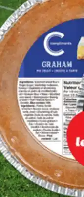 IGA COMPLIMENTS PIE CRUST offer