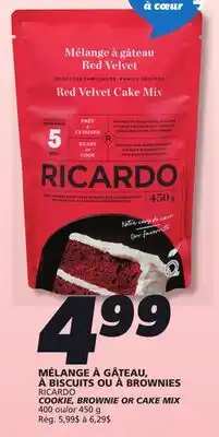 IGA COOKIE, BROWNIE OR CAKE MIX offer