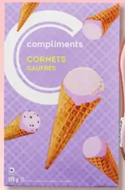 IGA COMPLIMENTS ICE CREAM WAFFLE BOWLS OR CONES offer