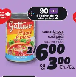 IGA GATTUSO PIZZA SAUCE offer