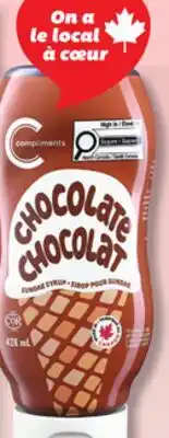 IGA COMPLIMENTS SUNDAE SYRUP offer