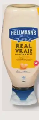 IGA HELLMANN'S MAYONNAISE offer