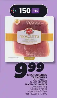 IGA SAN DANIELE SLICED DELI MEATS offer