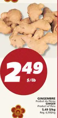 IGA GINGER offer