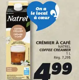 IGA NATREL COFFEE CREAMER offer