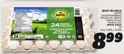 IGA NUTRI OR BURNBRAE WHITE EGGS offer
