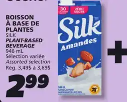 IGA SILK PLANT-BASED BEVERAGE offer