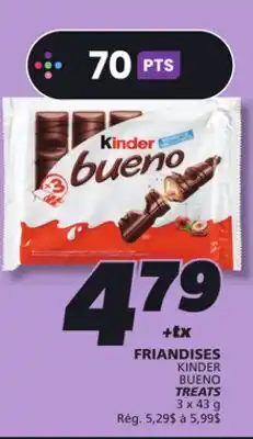 IGA KINDER BUENO TREATS offer
