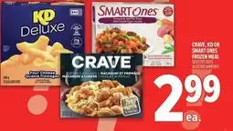 Metro Crave, kd or smart ones frozen meal offer