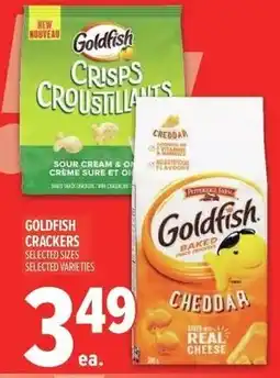 Metro Goldfish crackers offer