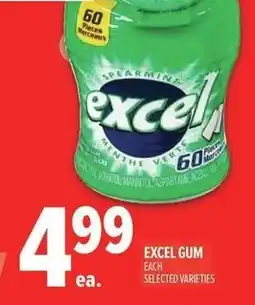 Metro Excel gum offer