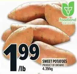 Metro Sweet potatoes offer