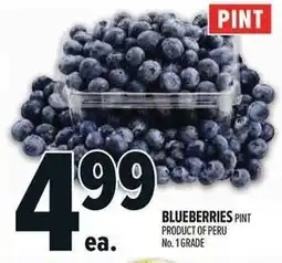 Metro Blueberries pint offer