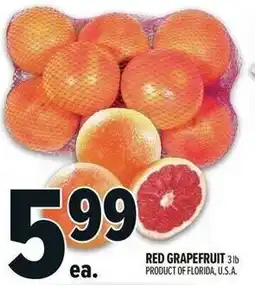 Metro Red grapefruit offer