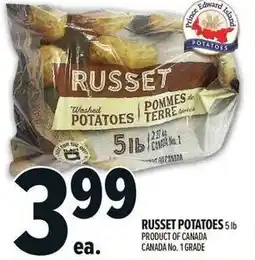 Metro Russet potatoes offer