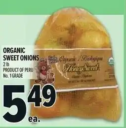 Metro Organic sweet onions offer