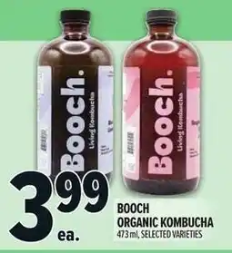Metro Booch organic kombucha offer