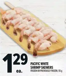 Metro Pacific white shrimp skewers offer