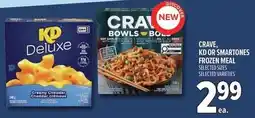 Metro Crave, kd or smartones frozen meal offer