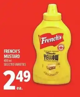 Metro French's mustard offer
