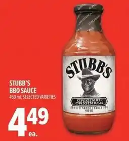 Metro Stubb's bbq sauce offer