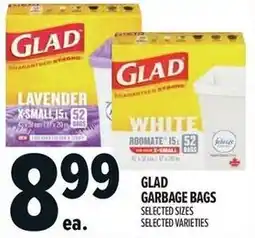 Metro Glad garbage bags offer